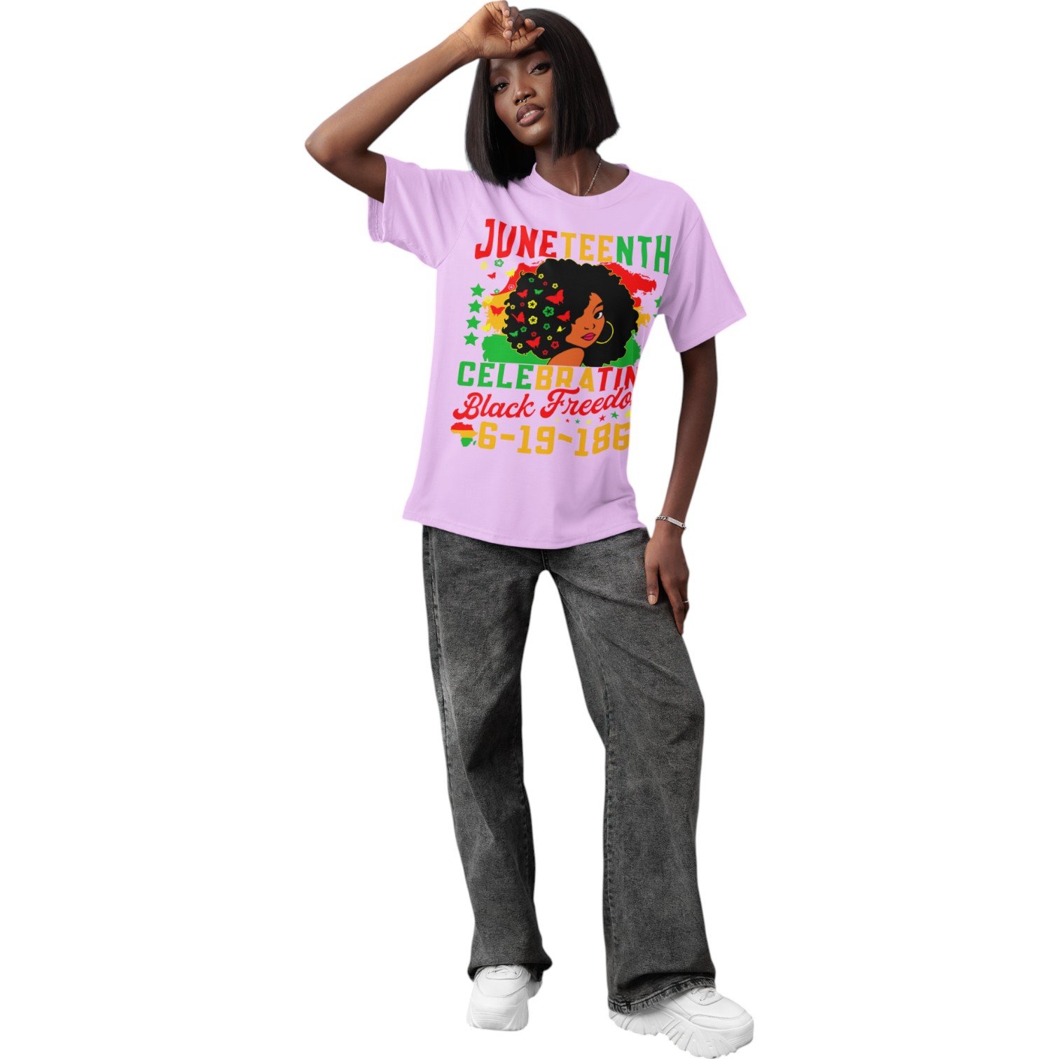 Premium Juneteenth Celebrating Black Freedom T-Shirt – Celebrate Freedom in Style | Unisex Fit - Image 11