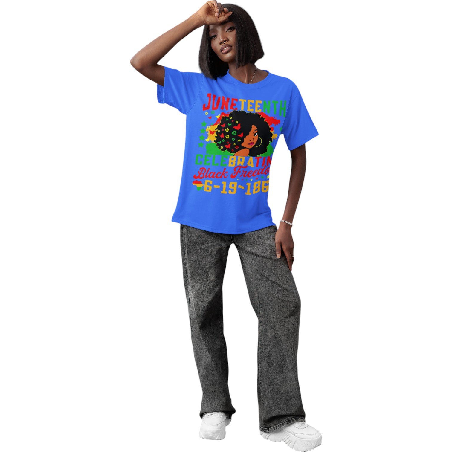 Premium Juneteenth Celebrating Black Freedom T-Shirt – Celebrate Freedom in Style | Unisex Fit - Image 5