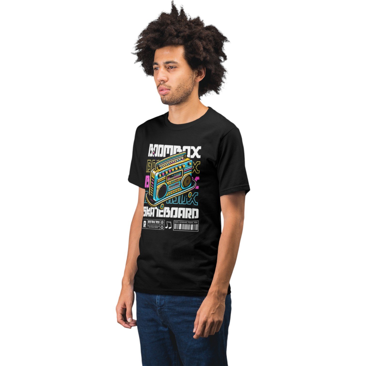 Boombox Supima® Cotton T-Shirt - Image 3