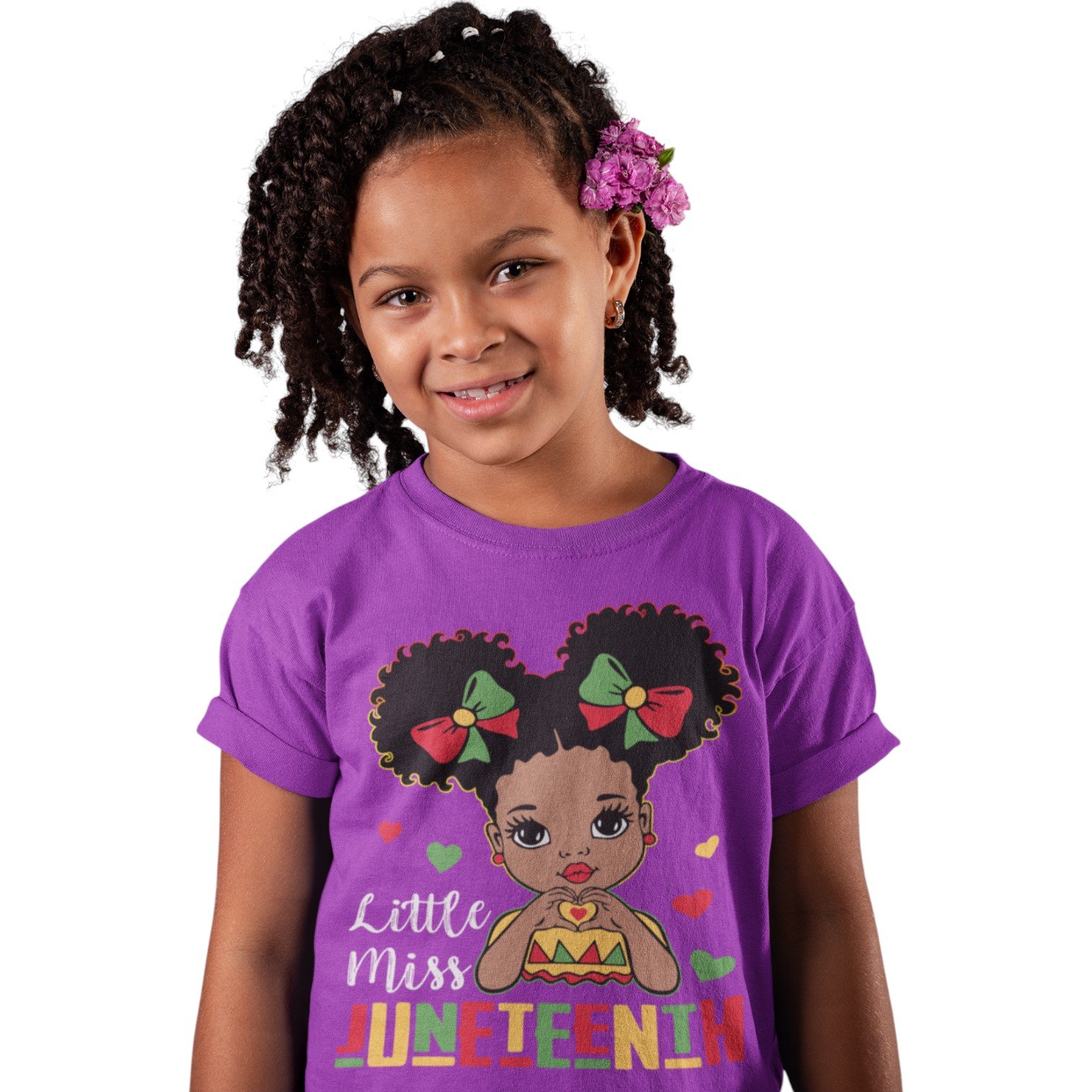 Kids' Juneteenth T-Shirt – Celebrate Freedom & Culture | Soft & Comfy - Image 8