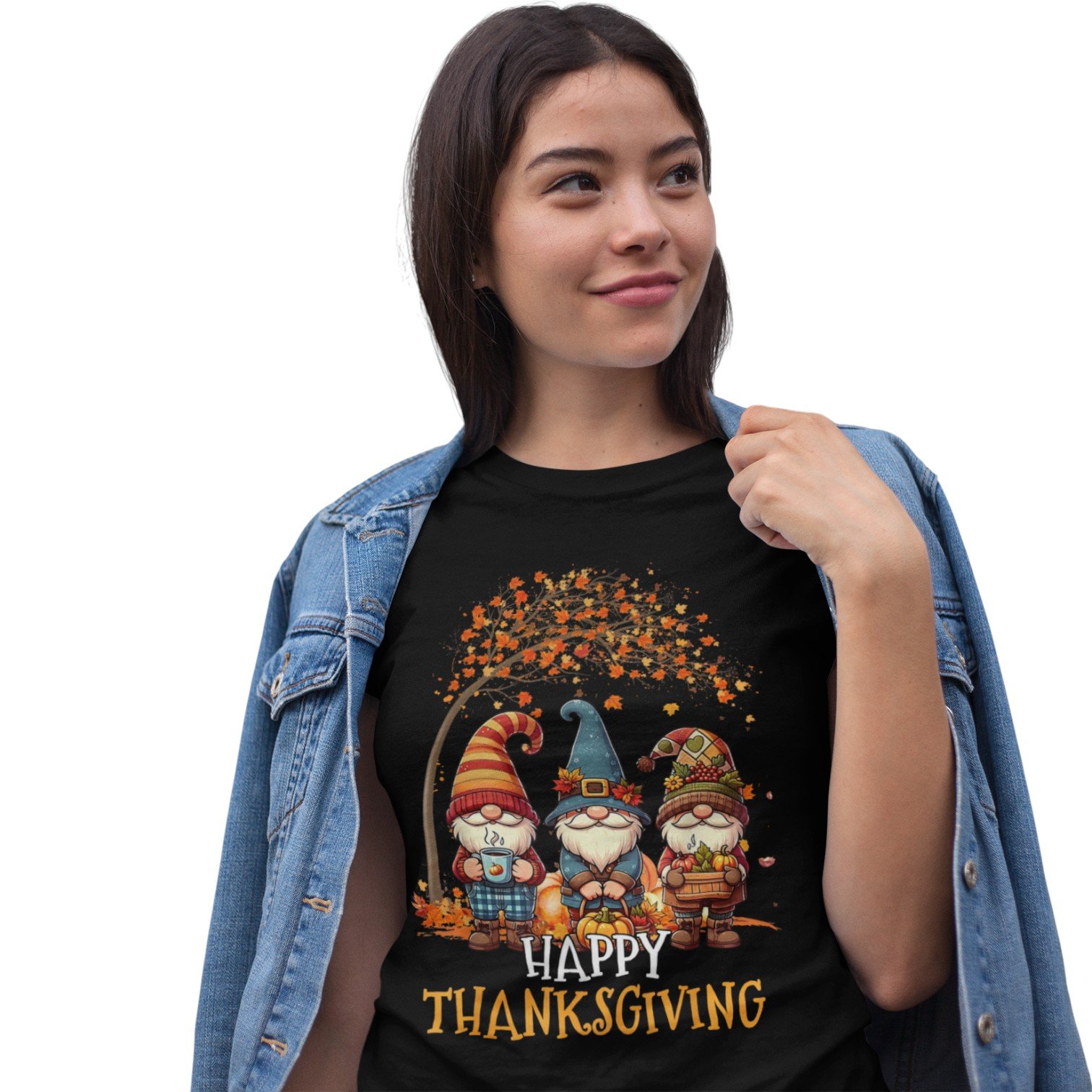 Happy Thanksgiving Gnomes Tee