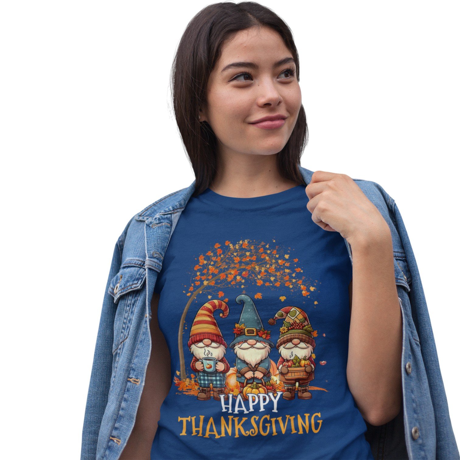 Happy Thanksgiving Gnomes Tee - Image 6