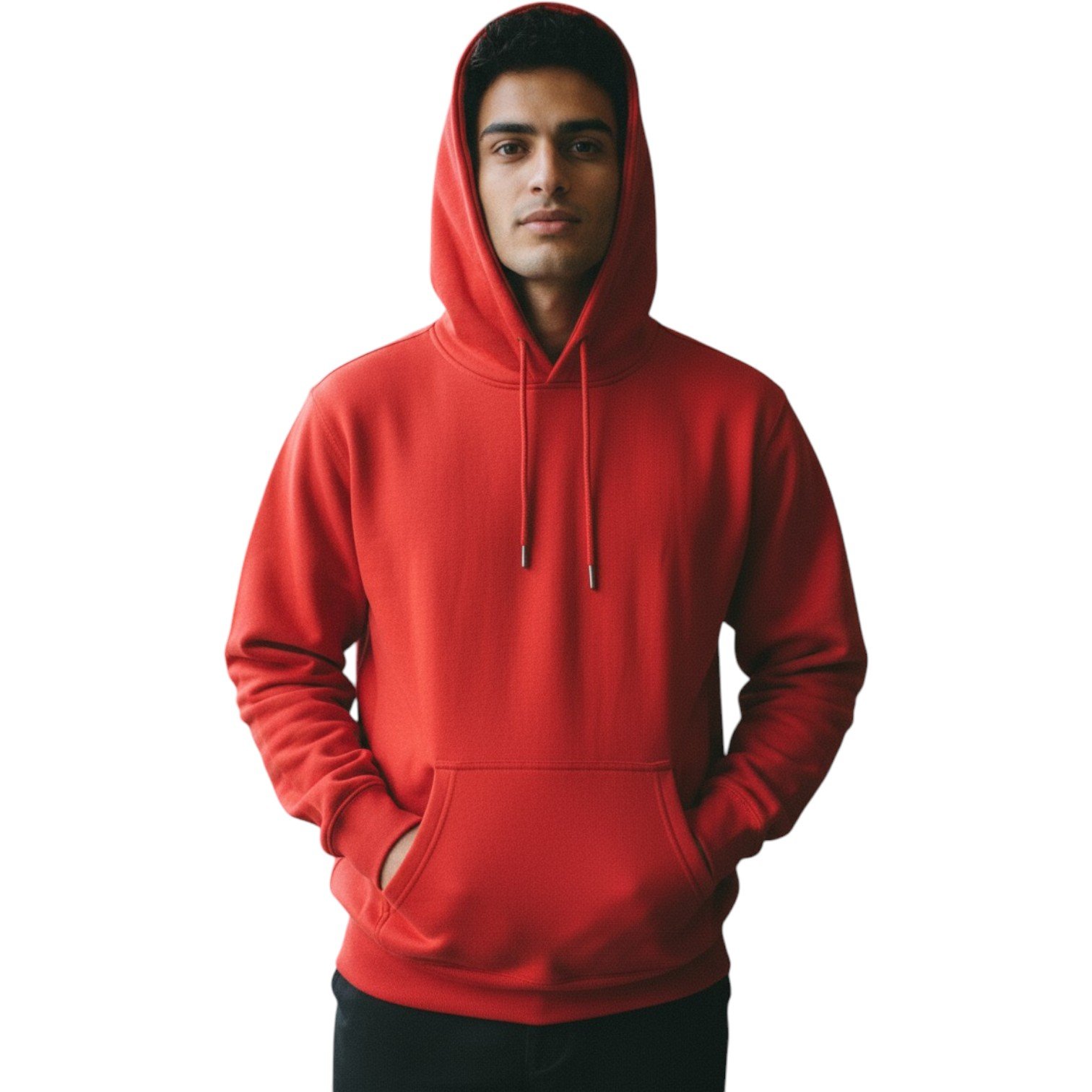 Unisex Heavyweight Organic Brushed Hoodie - Image 2