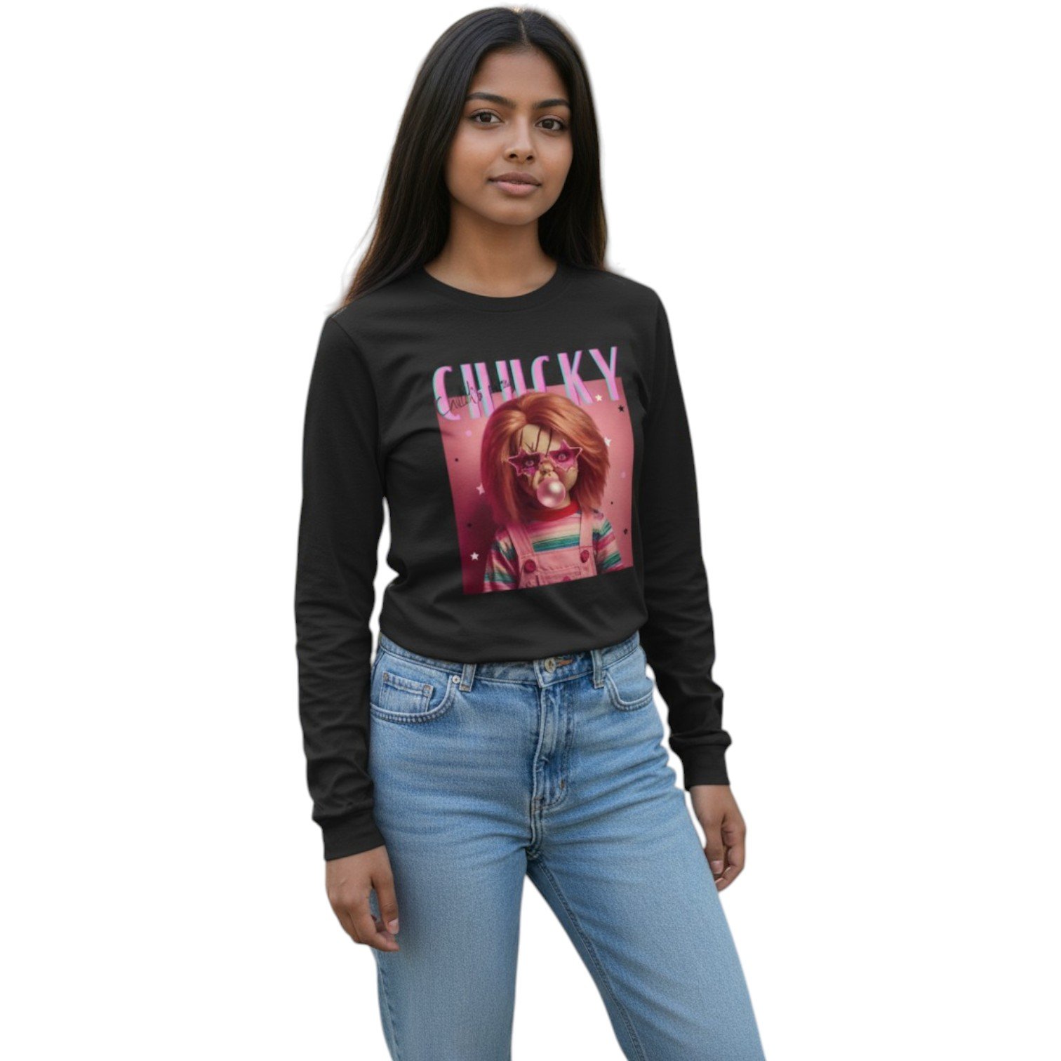 “Good Guys Gone Bad” Chucky Long Sleeve Tee