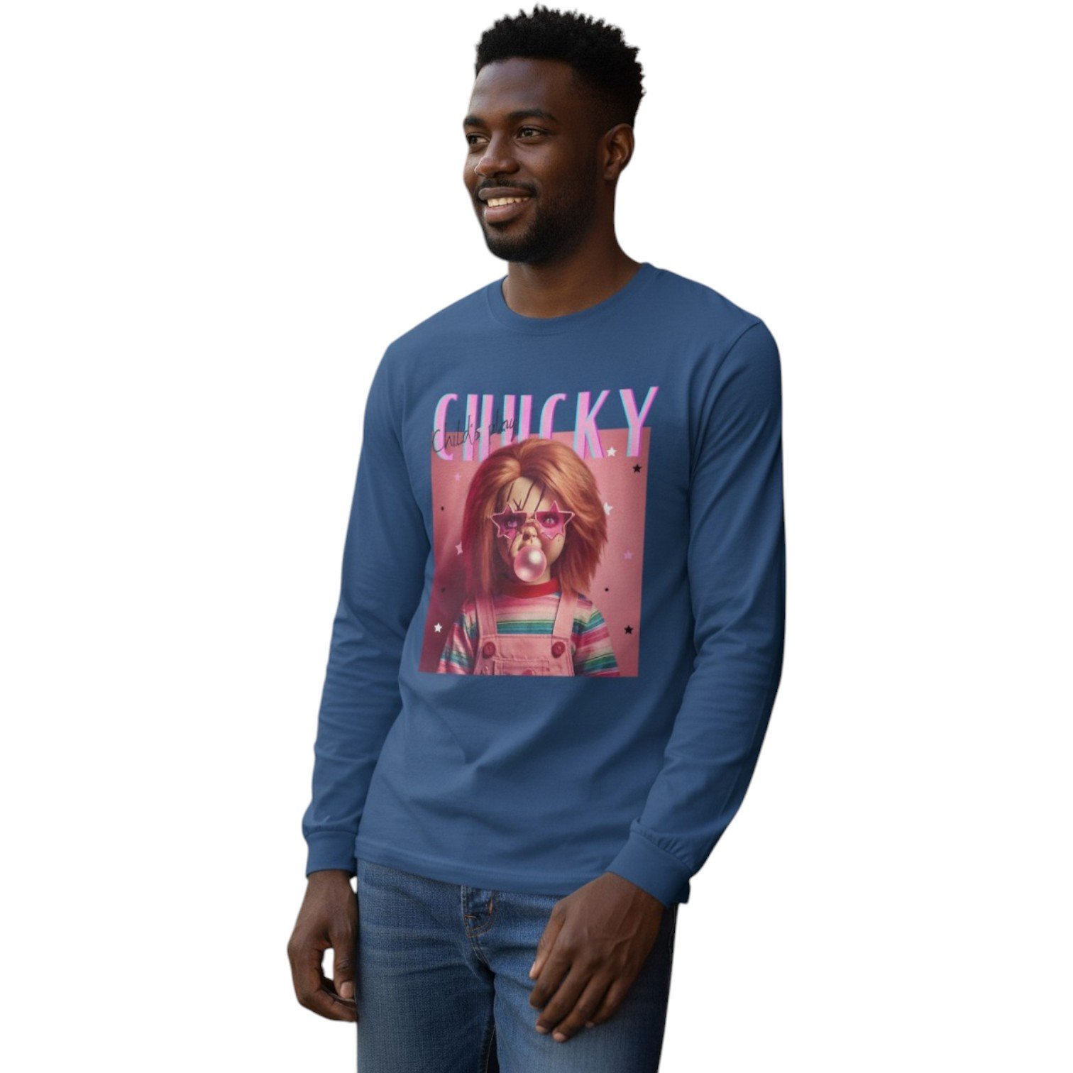 “Good Guys Gone Bad” Chucky Long Sleeve Tee - Image 8