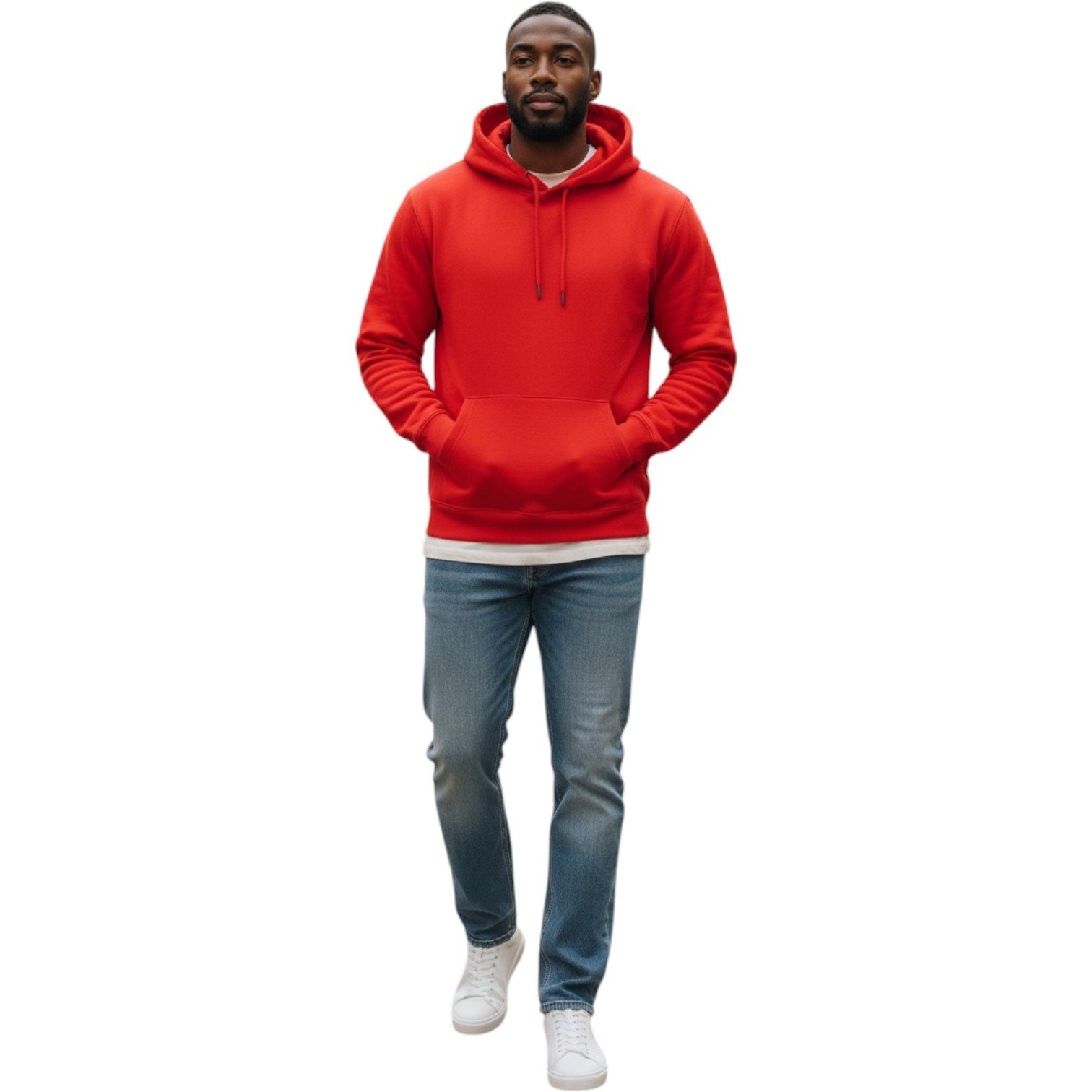 Unisex Heavyweight Organic Brushed Hoodie - Image 8