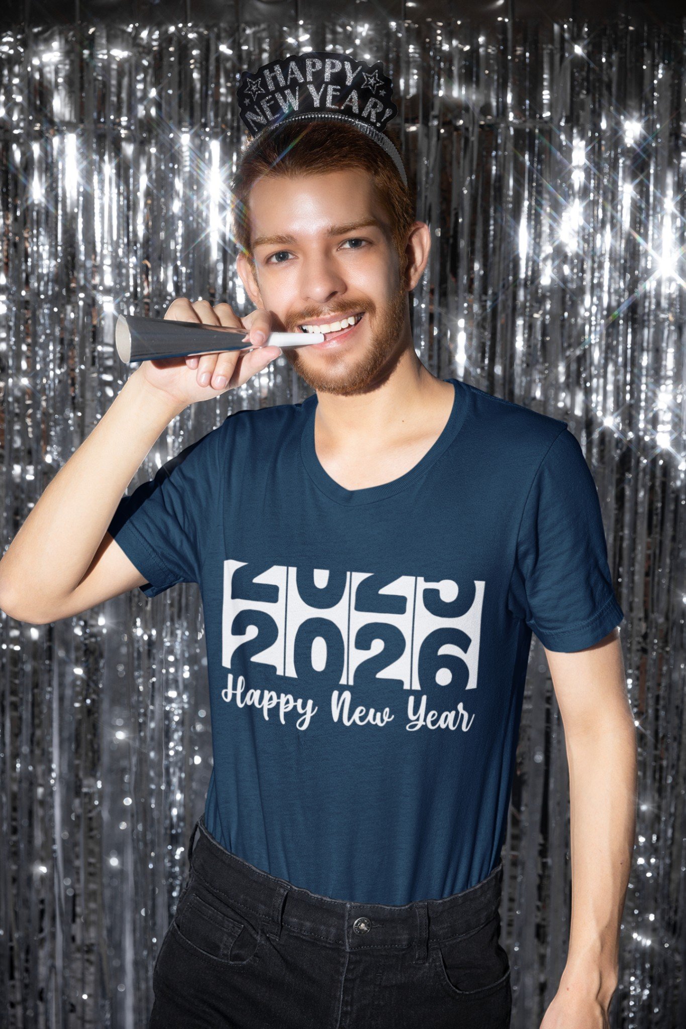 2025 to 2026 New Year Countdown T-Shirt – Happy New Year Flip Calendar Tee