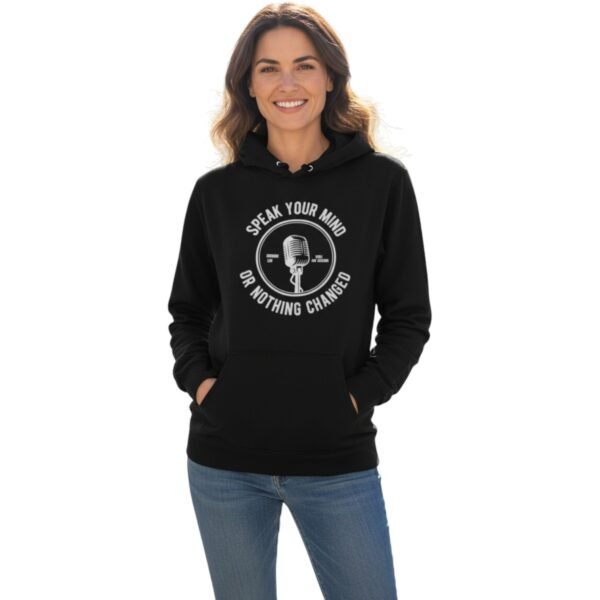 Speak Your Mind Hoodie – Motivational Unisex Pullover Sweatshirt