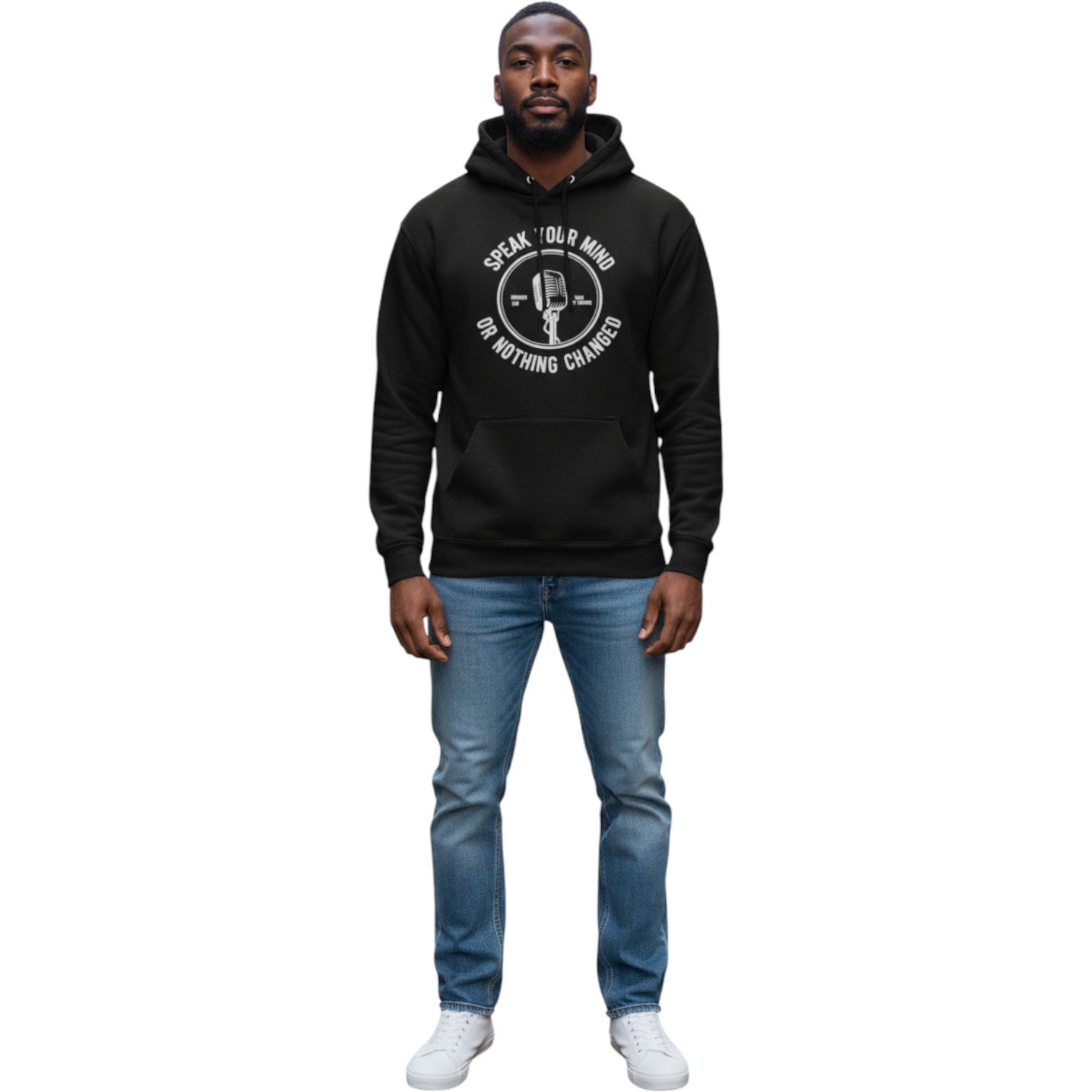 Speak Your Mind Hoodie – Motivational Unisex Pullover Sweatshirt - Image 7
